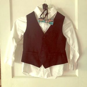 Boys vest & dress pants